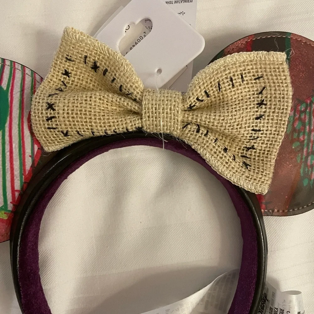 NEW Disney Parks Nightmare Before Christmas Minnie Mouse Ears‎ Headband - Sally